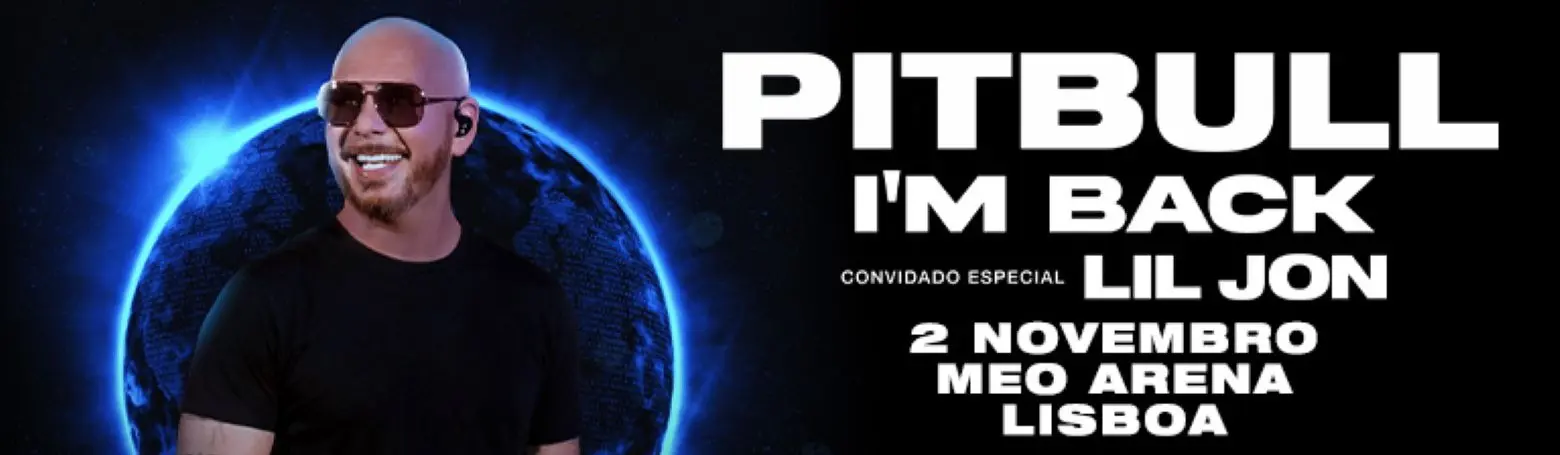 cartaz Pitbull - Im Back!